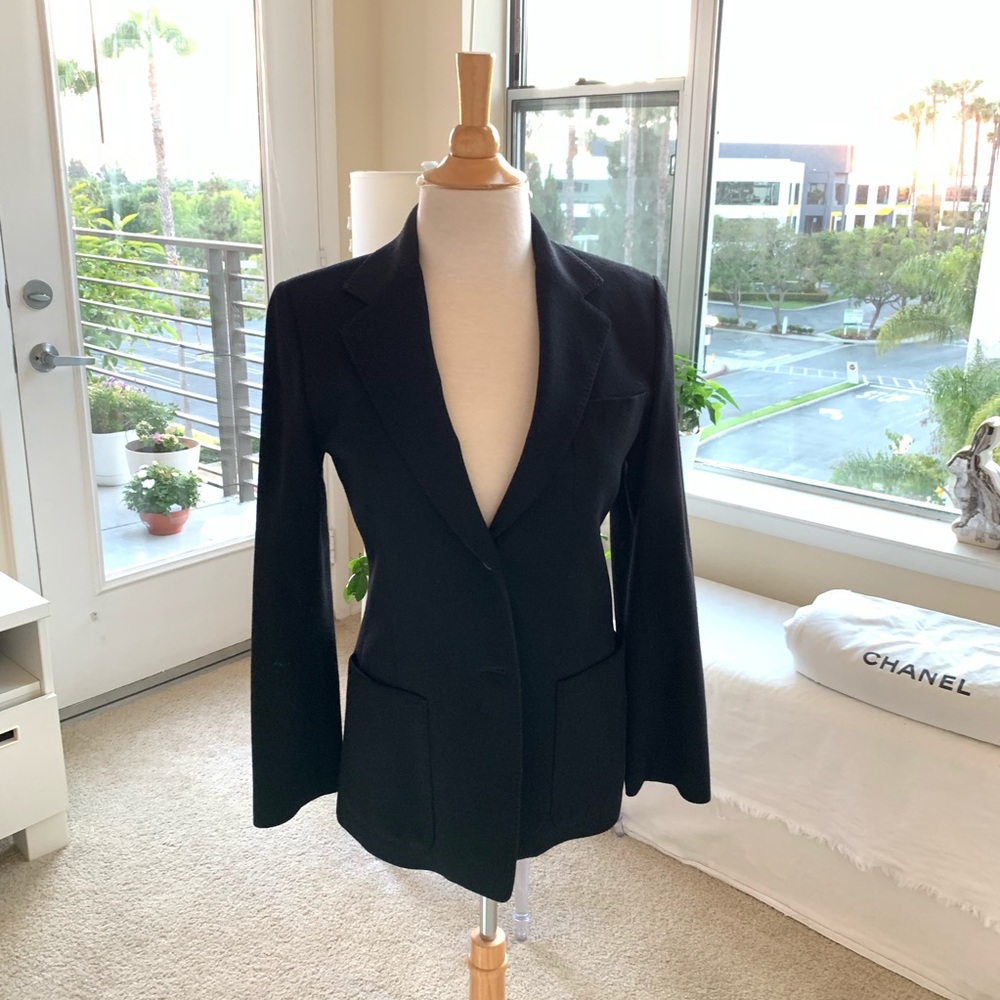 💯 cashmere black jacket